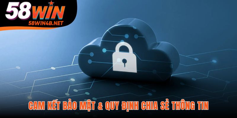 Chính sách bảo mật cam kết không chia sẻ dữ liệu