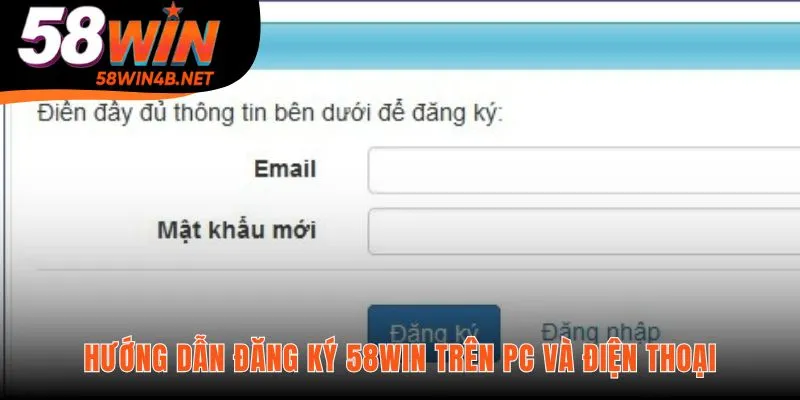 Hướng dẫn đăng ký theo quy trình 3 bước đơn giản