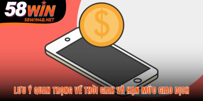 Các quy định giao dịch đảm bảo nạp tiền diễn ra suôn sẻ