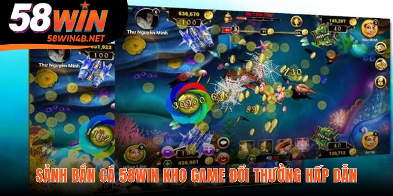 Sảnh bắn cá hội tụ nhiều tựa game hot thách thức kỹ năng
